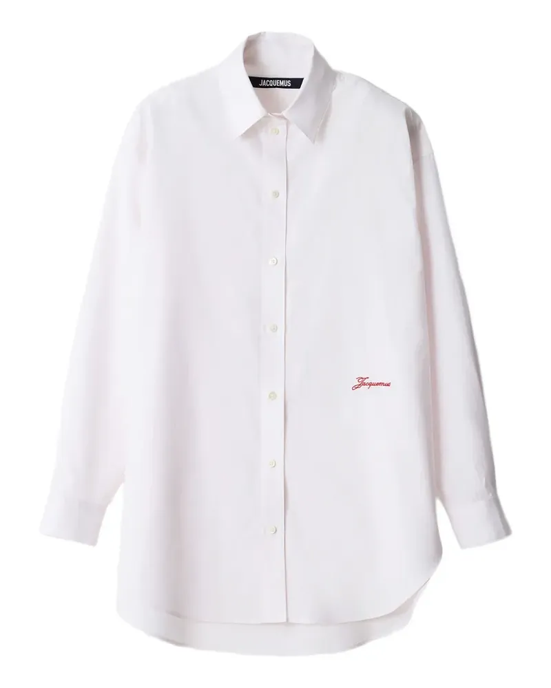 Jacquemus The Man's Oxford-Hemd - Weiß Weiß
