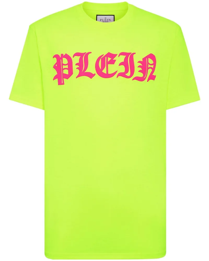 Philipp Plein Gothic Plein T-Shirt - Gelb Gelb