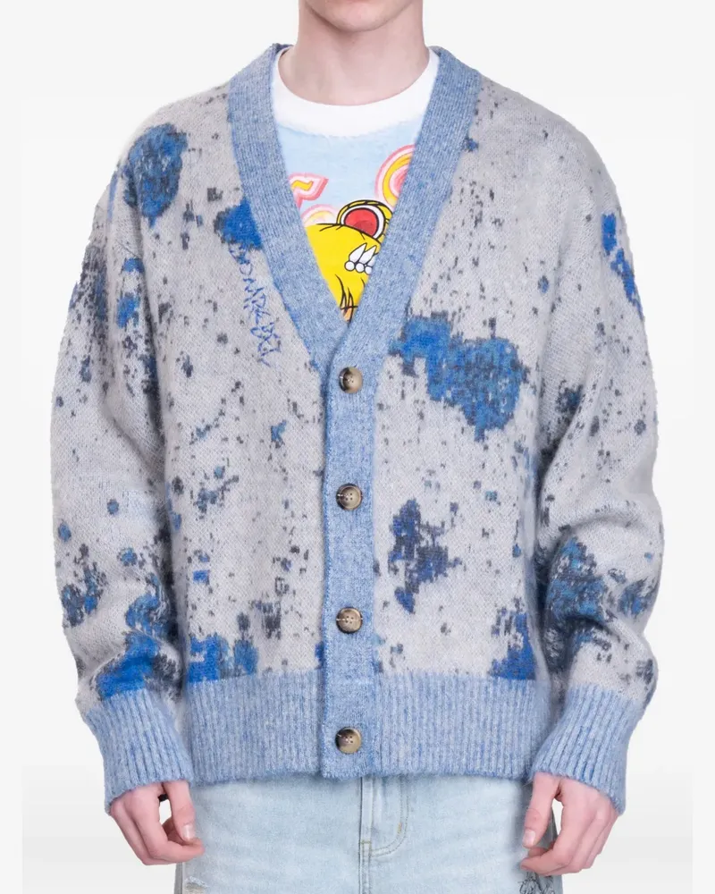 DOMREBEL Create Cardigan - Blau Blau