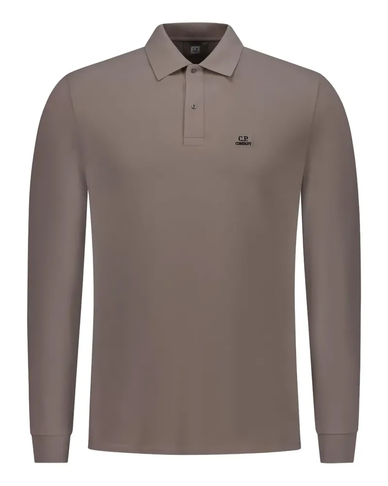 C.P. Company long-sleeved polo shirt - Braun Braun