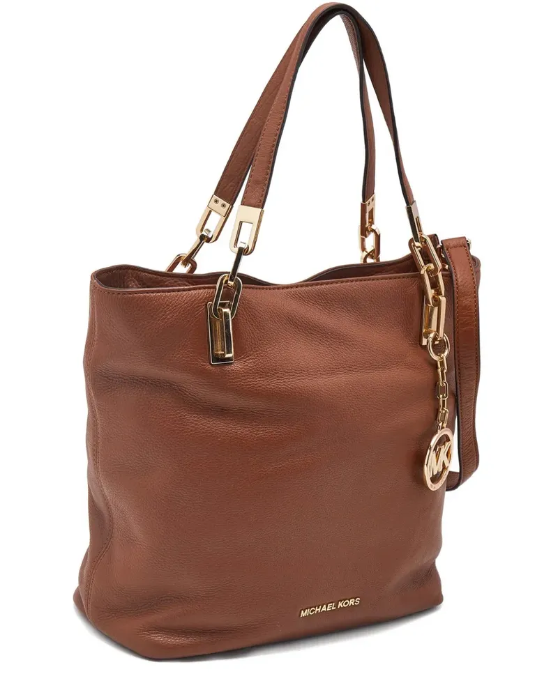 Michael Kors Brooke Tote Bag aus Leder - Braun Braun