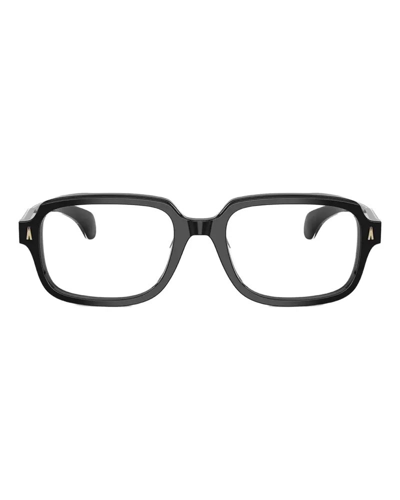 Moncler Eckiges Gestell - Schwarz Schwarz