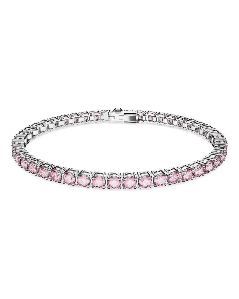 Swarovski Matrix Tennisarmband - Silber Silber