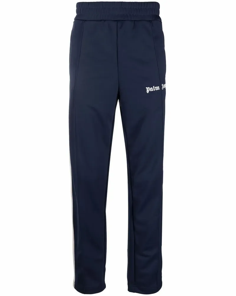 Palm Angels Core Classic Jogginghose mit Streifen - Blau Blau