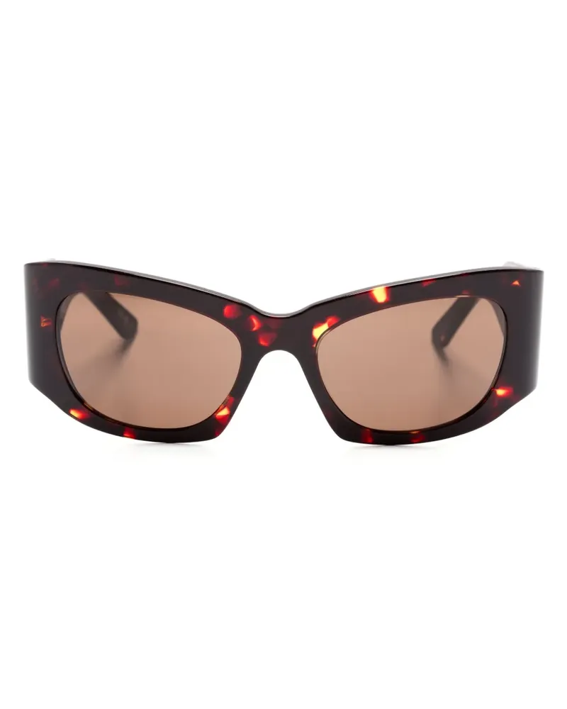 Balenciaga Sonnenbrille im Butterfly-Design - Braun Braun