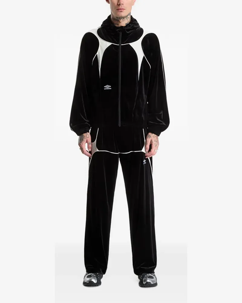 Umbro Jester Jogginghose aus Samt - Schwarz Schwarz