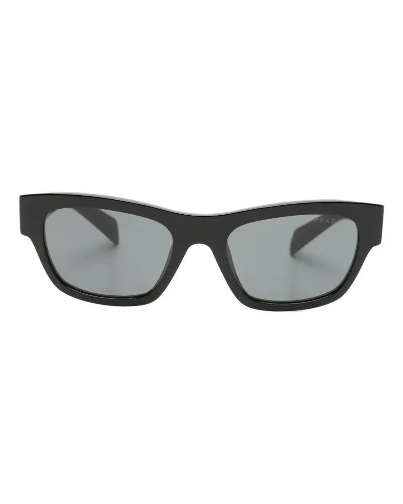 Prada B09 geometric-frame sunglasses - Schwarz Schwarz