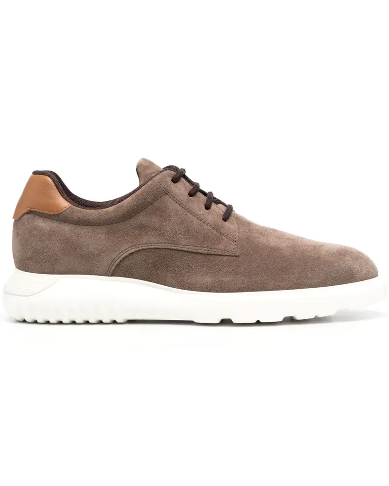 Hogan Derby-Schuhe aus Wildleder - Grau Grau