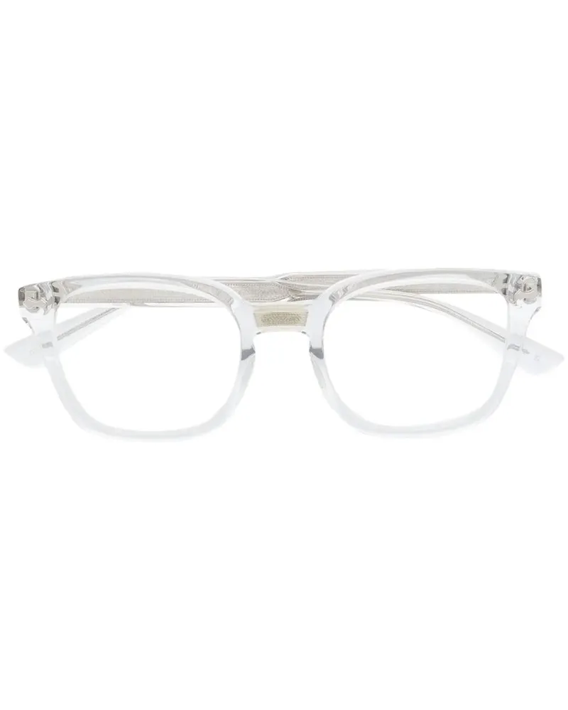 Gucci Brille mit eckigem Gestell - Weiß Weiß
