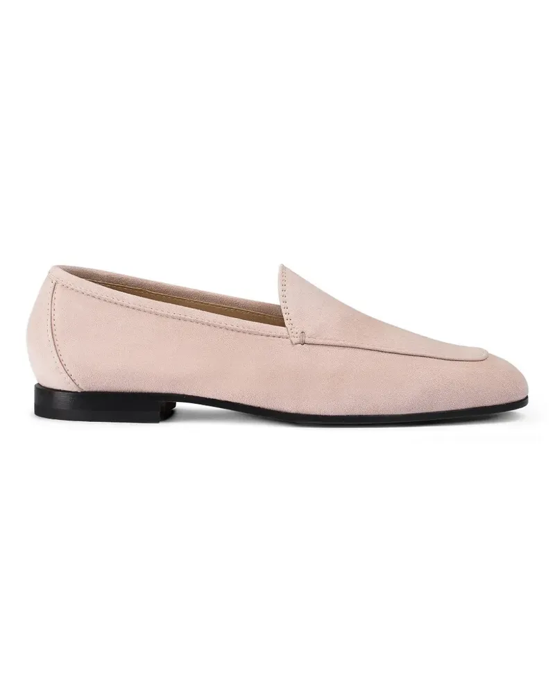 Doucal´s suede loafers - Rosa Rosa