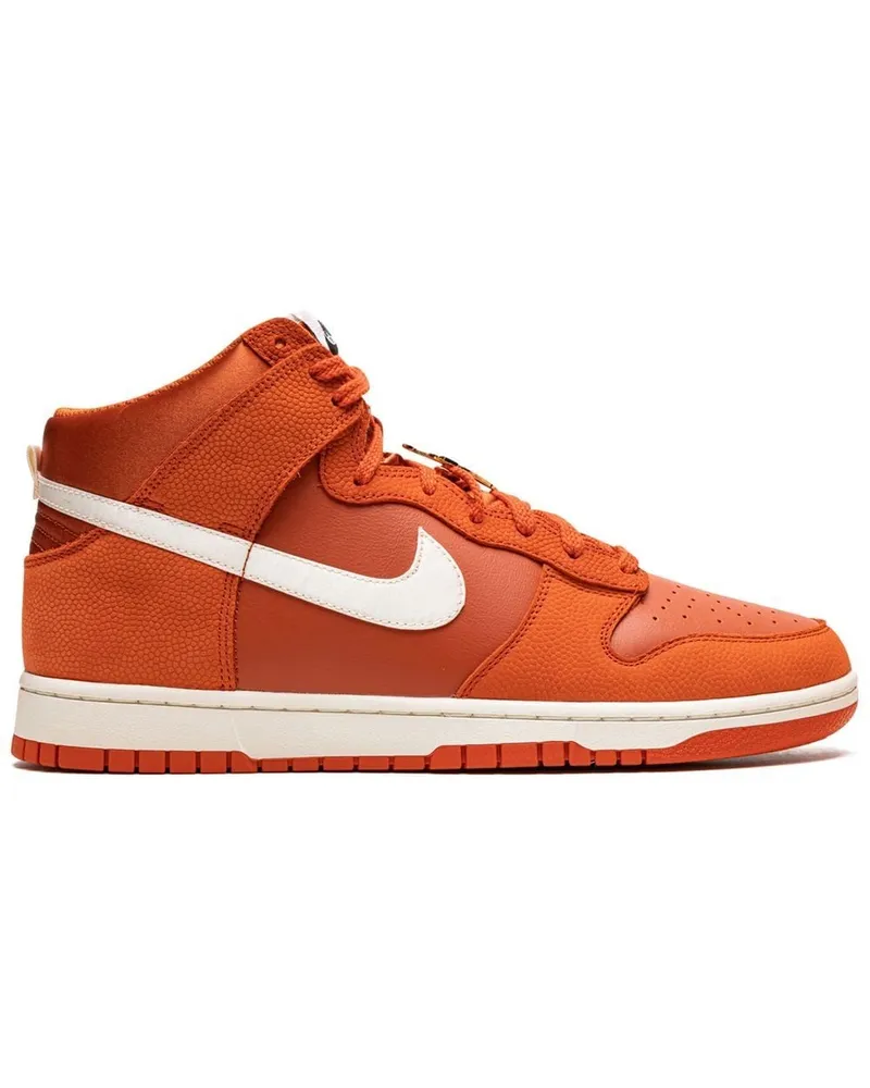 Nike Dunk Hi EMB Sneakers - Orange Orange