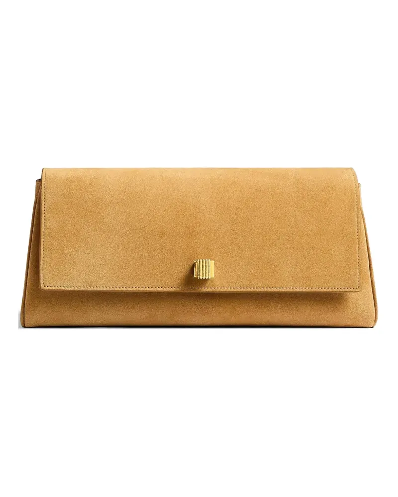 KHAITE Audrey clutch - Nude Nude