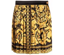 Barocco pleated skirt