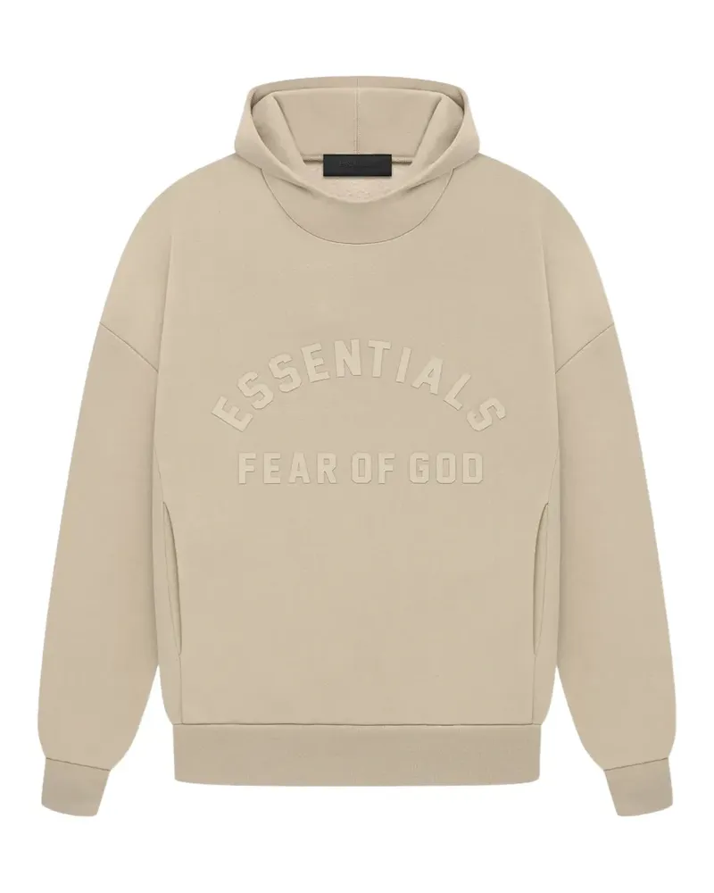 Fear of God Hoodie mit Logo-Stickerei - Nude Nude
