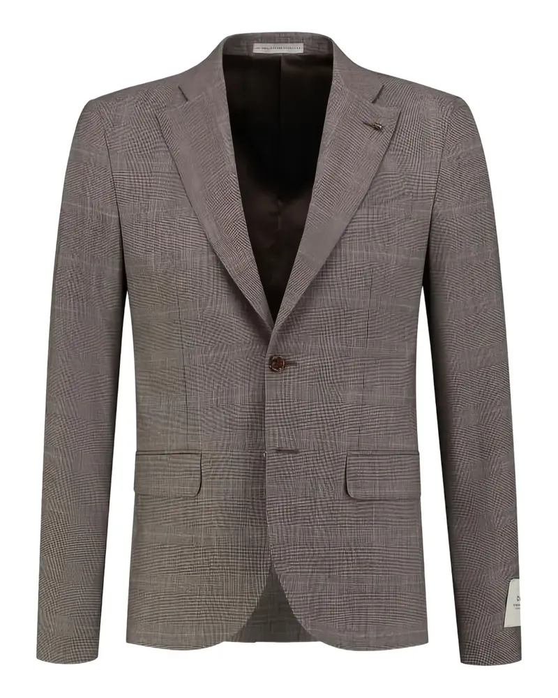 Corneliani Karierter Blazer - Braun Braun