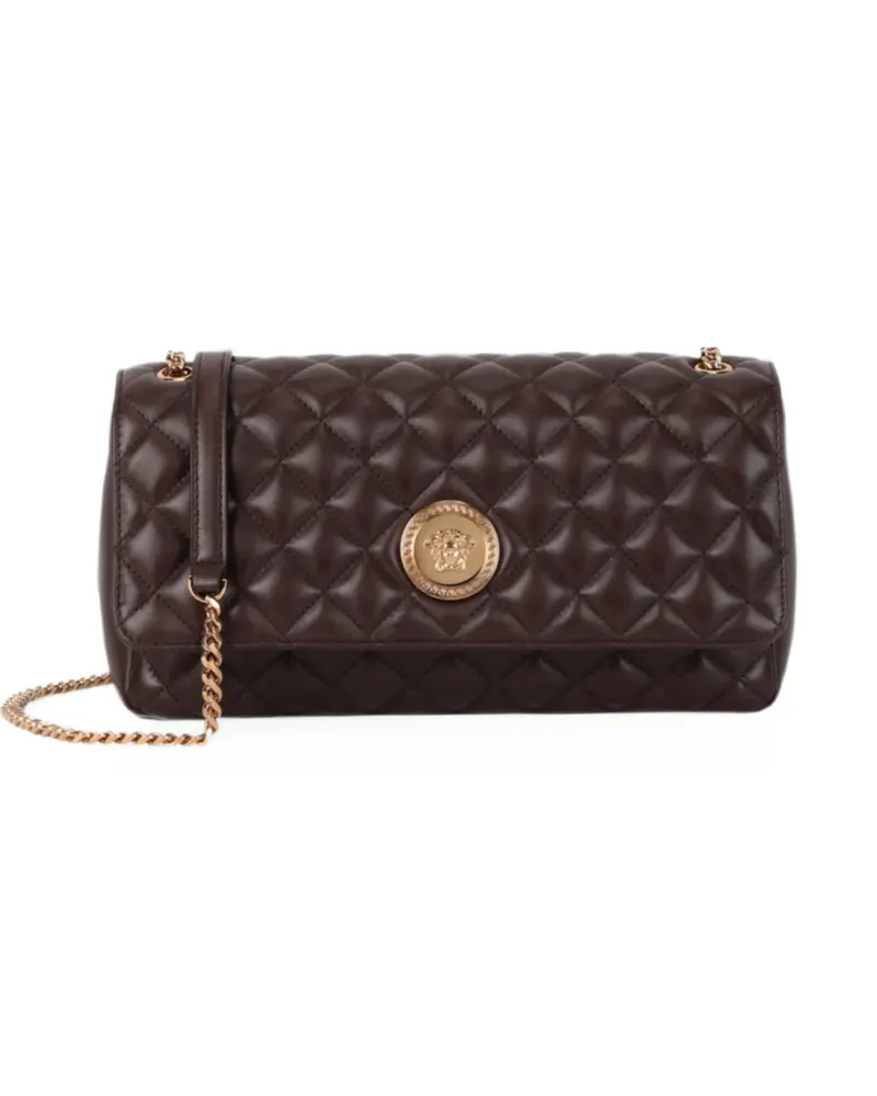 Versace quilted leather shoulder bag - Braun Braun