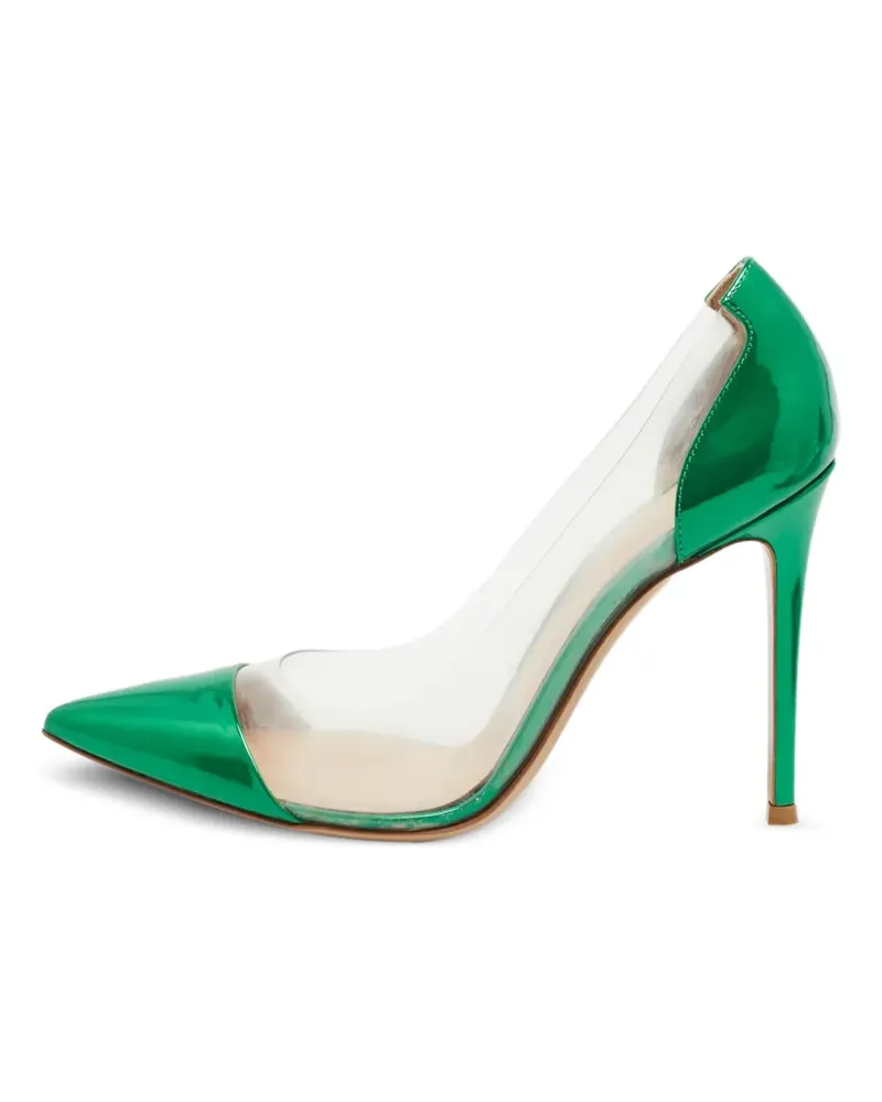 Gianvito Rossi Pumps mit spitzer Kappe 70mm - Grün Grün