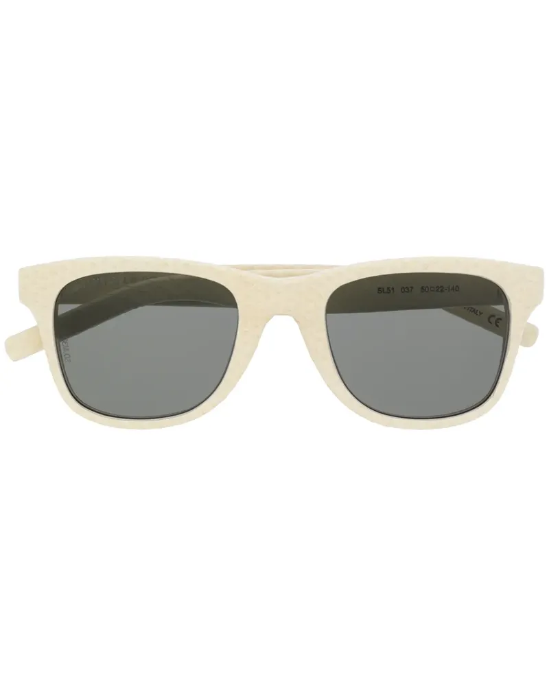 Saint Laurent Snake' Sonnenbrille - Nude Nude