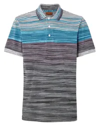 Missoni Klassisches Poloshirt Blau