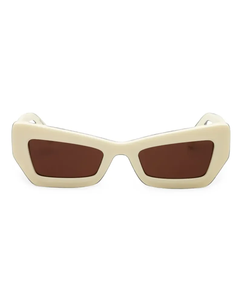 OFF-WHITE Aurora cat-eye sunglasses - Weiß Weiß