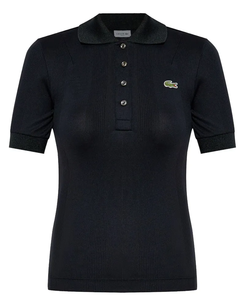 Lacoste Poloshirt mit Logo - Schwarz Schwarz