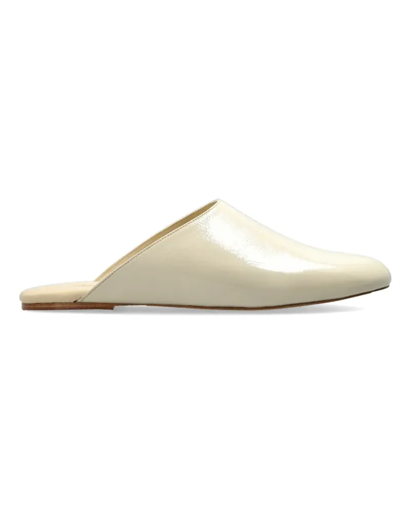 A.P.C. leather mules - Nude Nude