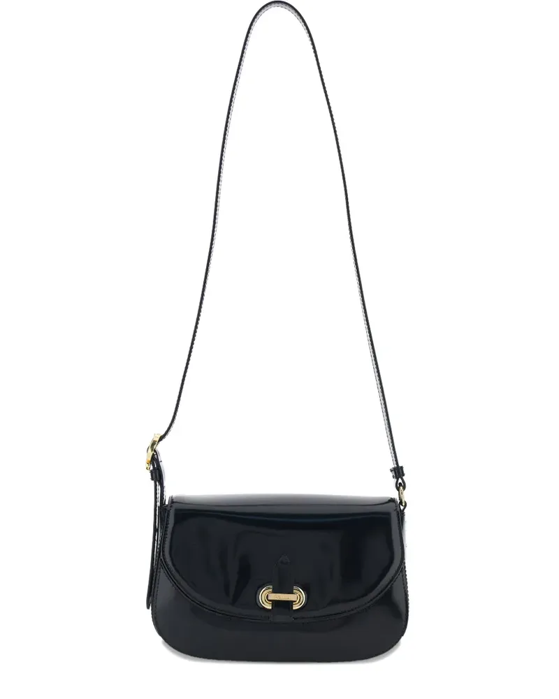 Pollini Umhängetasche mit Klappe - Schwarz Schwarz