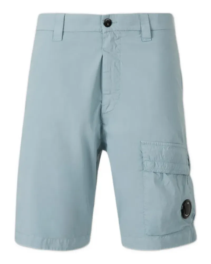 C.P. Company Lens-detail cargo shorts - Blau Blau