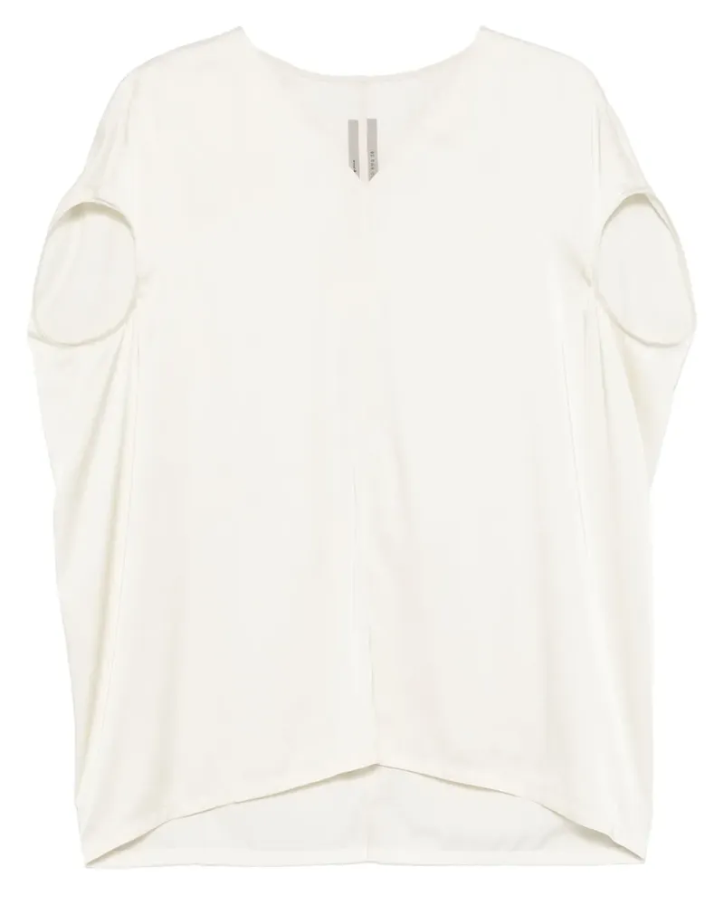 Rick Owens Floating Bluse - Weiß Weiß