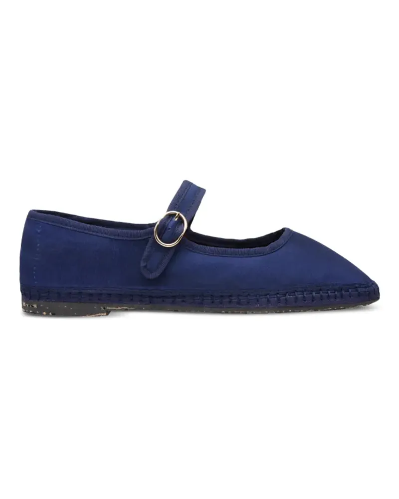 FLABELUS Owens buckle-strap ballet flats - Blau Blau