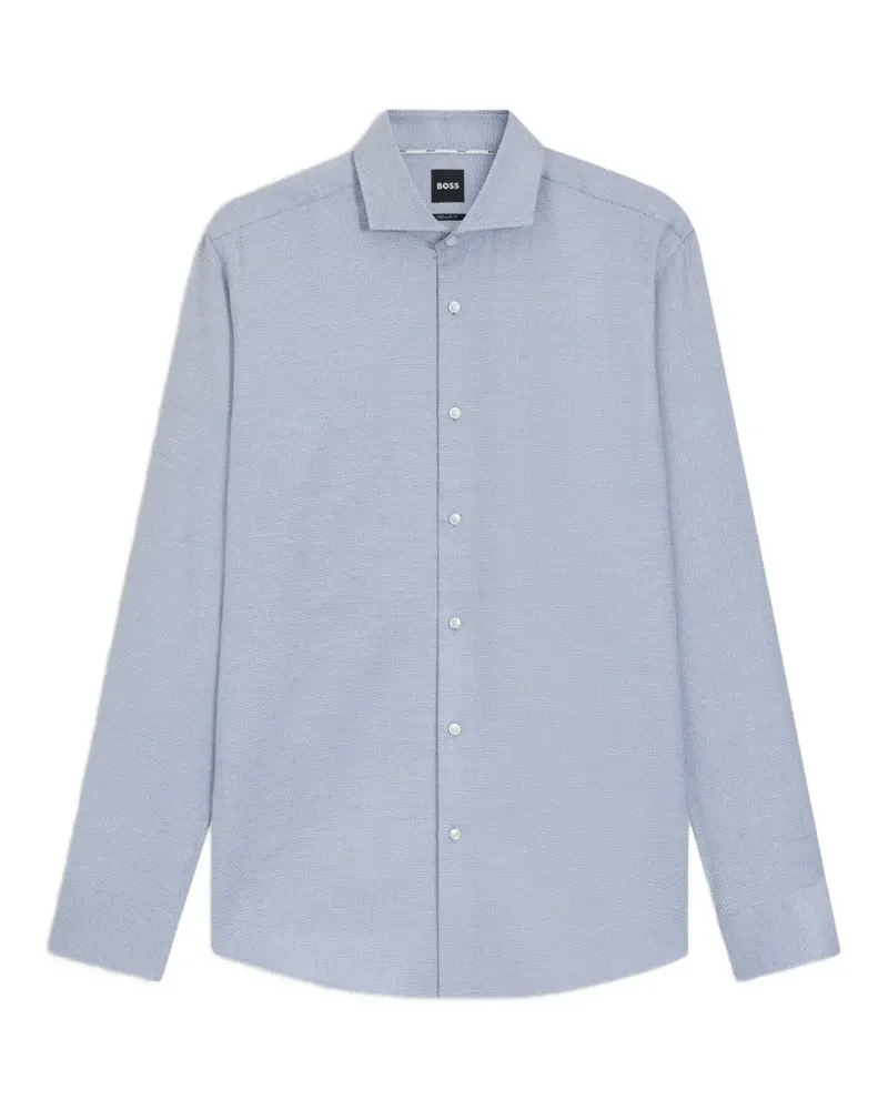 HUGO BOSS Langärmeliges Hemd - Blau Blau