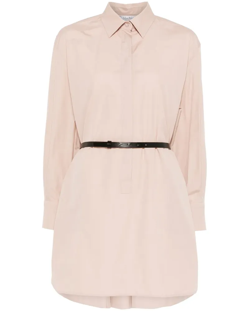Max Mara Alcade Hemdkleid - Nude Nude