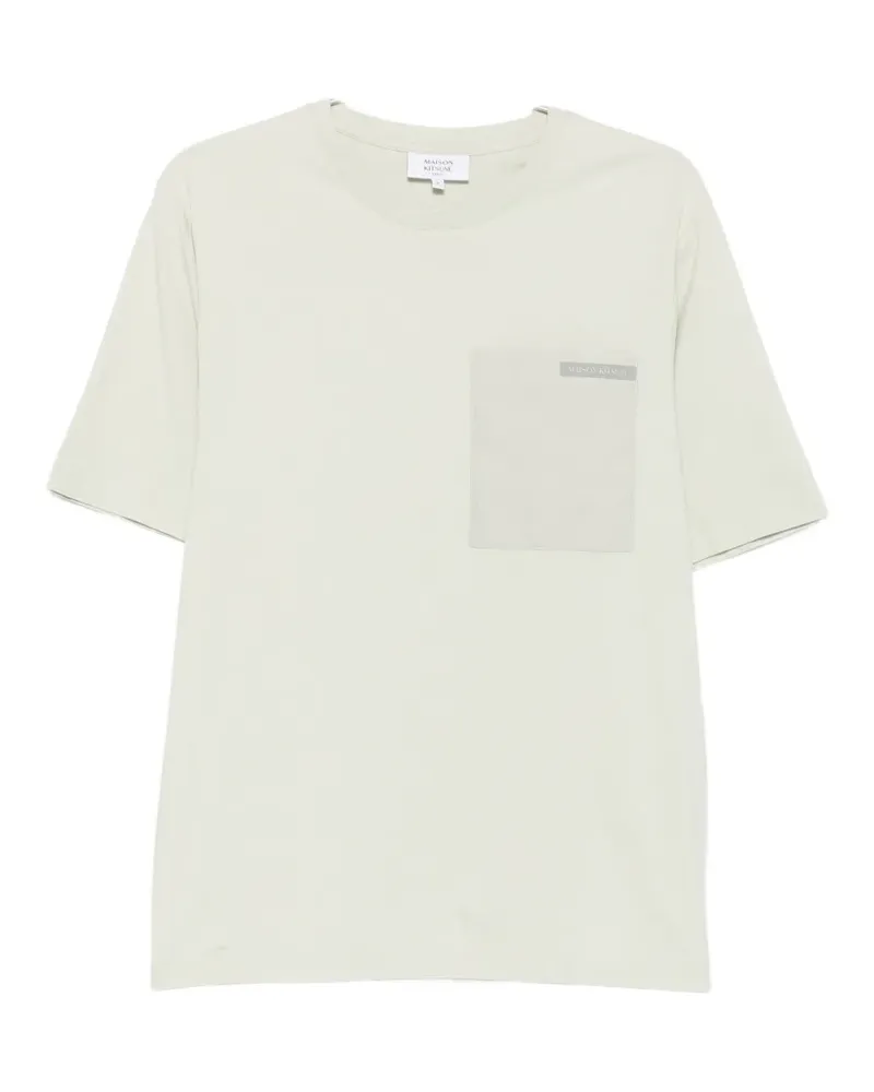 Kitsuné pocket T-shirt - Grün Grün