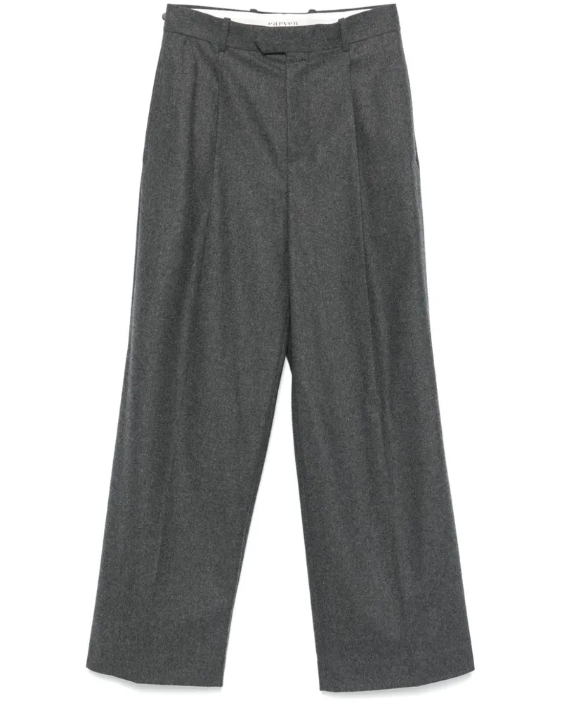 Carven Hose mit weitem Bein - Grau Grau