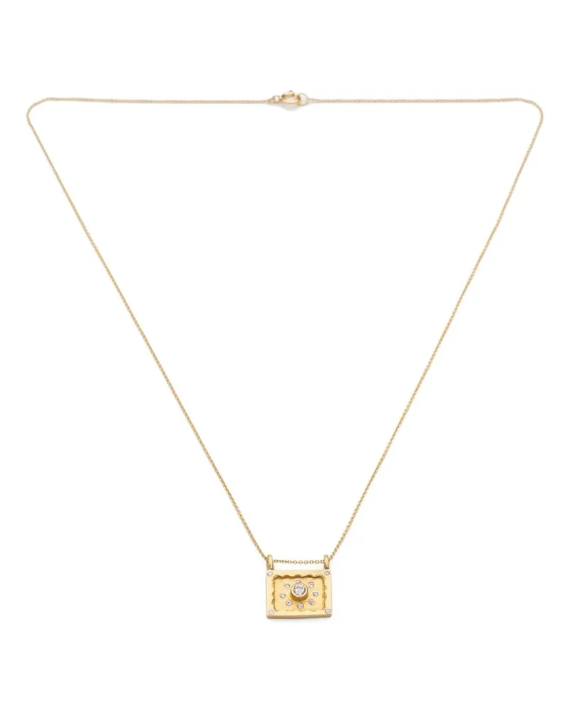 ELHANATI 18kt yellow gold Havana diamond necklace Gold
