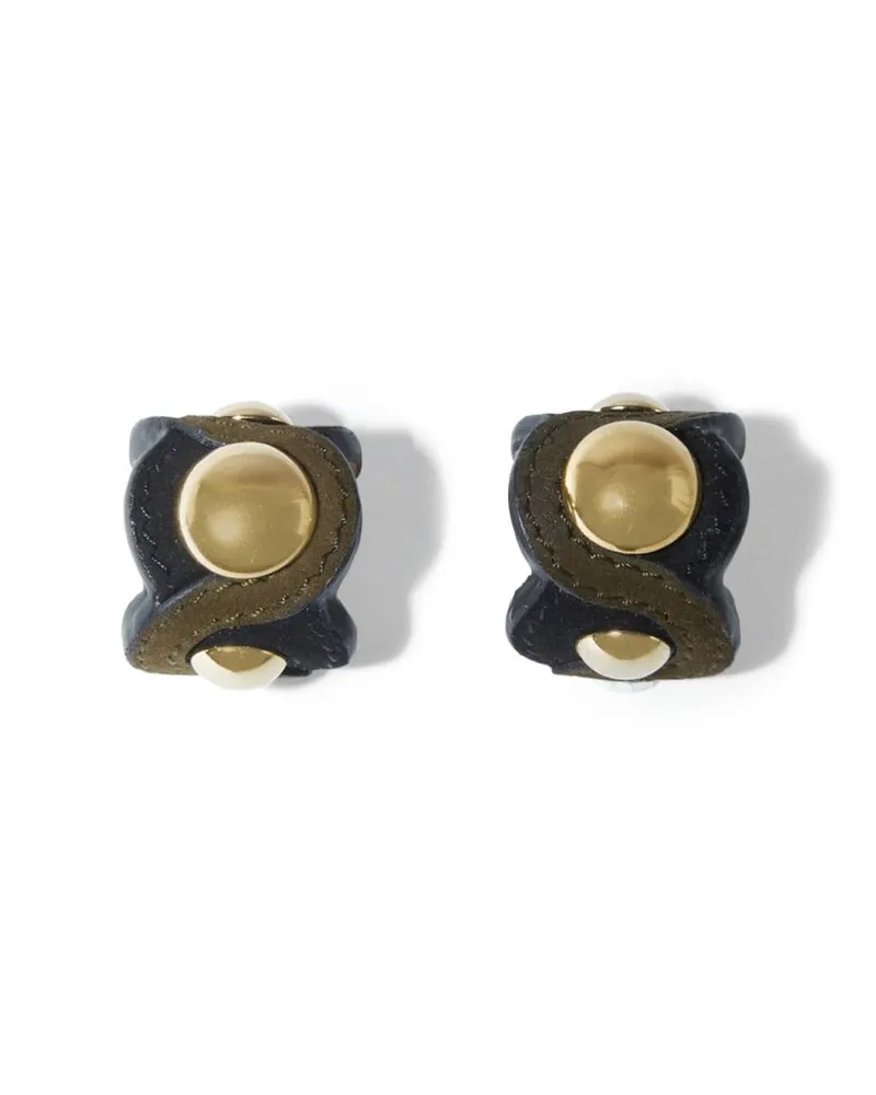 Emilio Pucci Onde Ringe (Set aus zwei) - Schwarz Schwarz