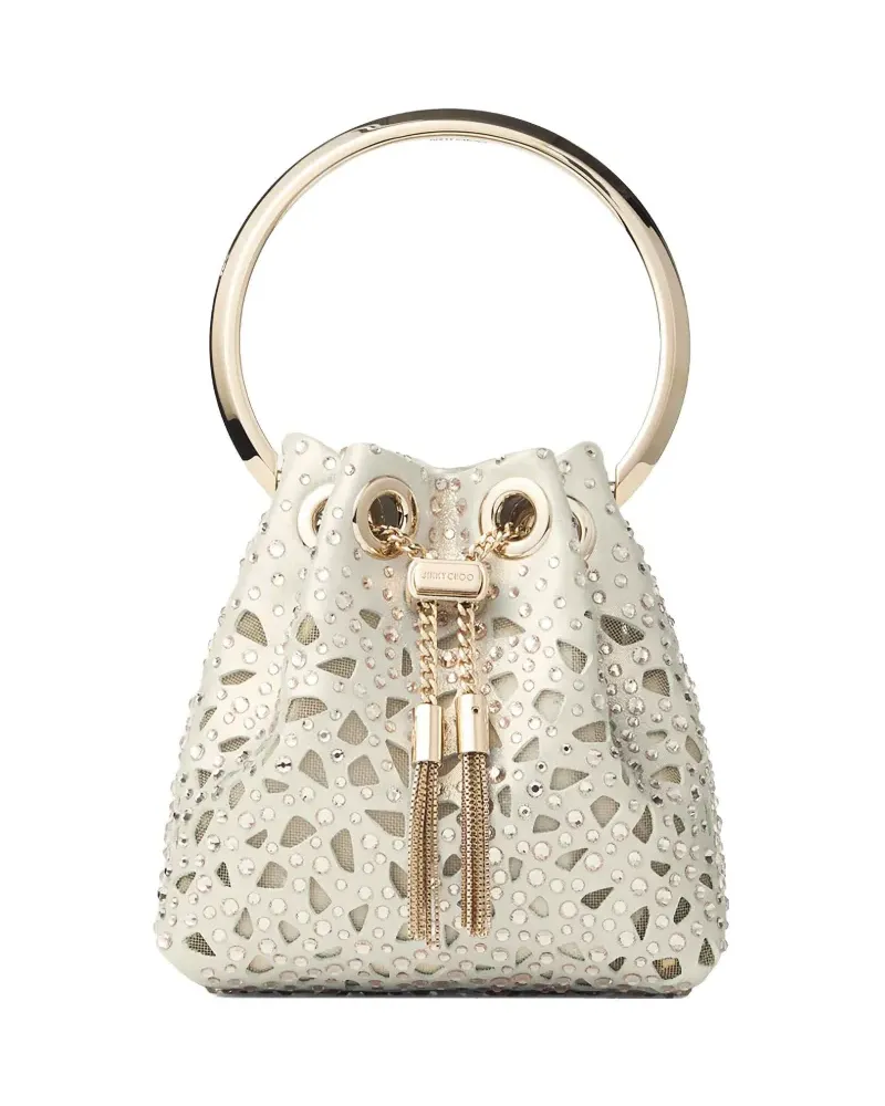 Jimmy Choo Bon Bon Mini-Tasche - Gold Gold