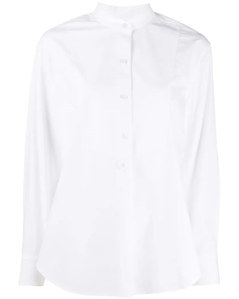 Equipment Hemd Rundhalsausschnitt - Weiß Weiß