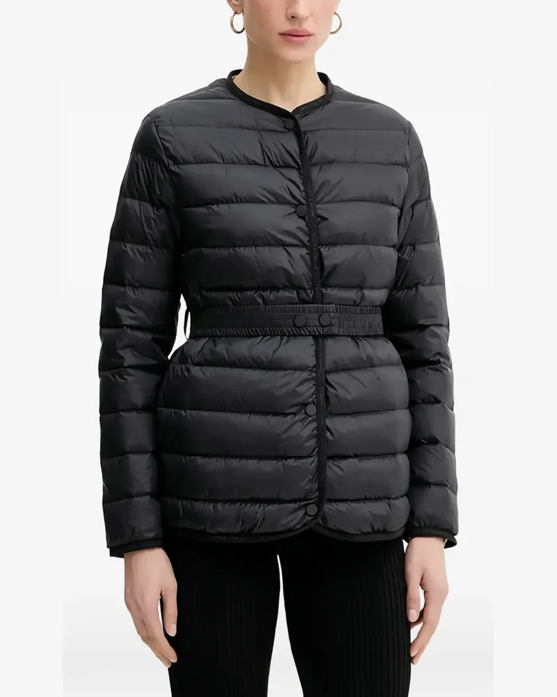 Armani Exchange Jacke mit Knopfleiste - Schwarz Schwarz
