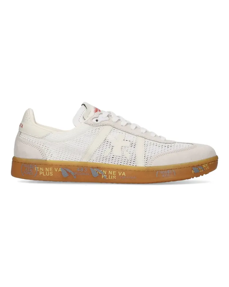 Premiata Bonnie lace-up sneakers - Nude Nude