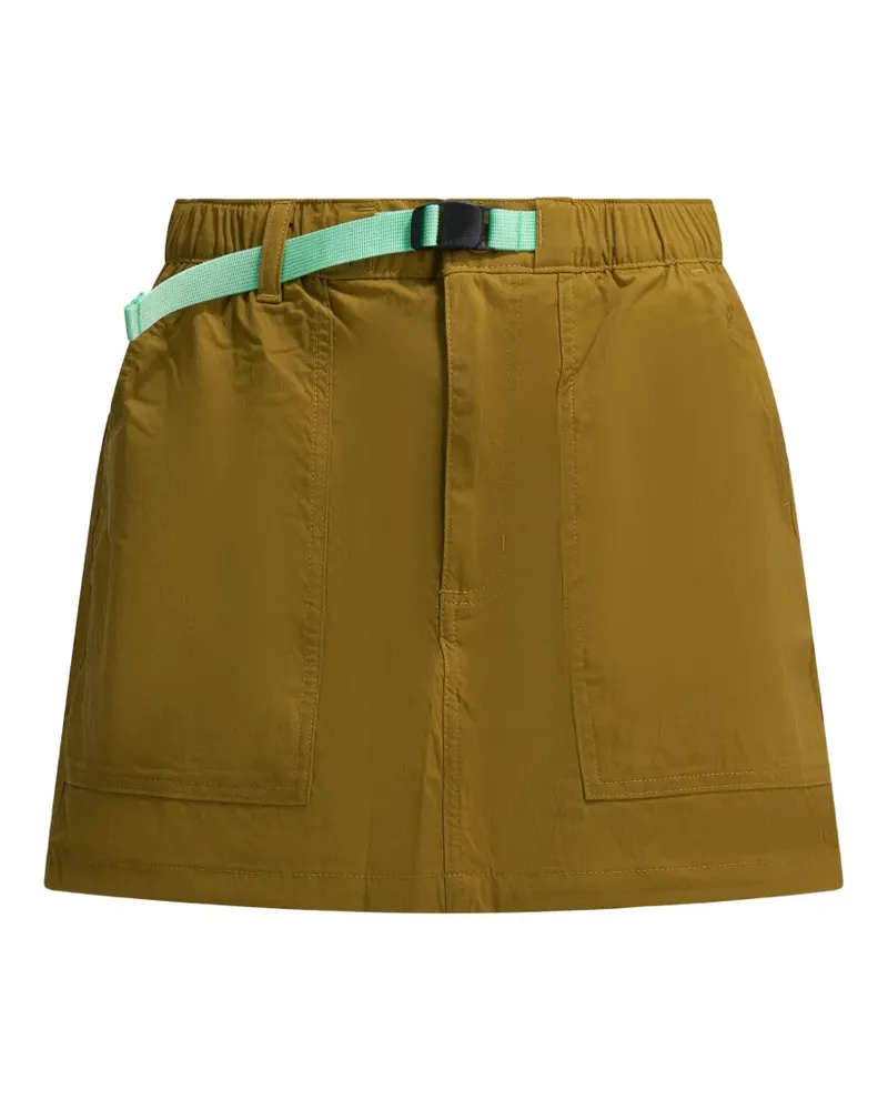 Patagonia belted logo-patch shorts - Braun Braun