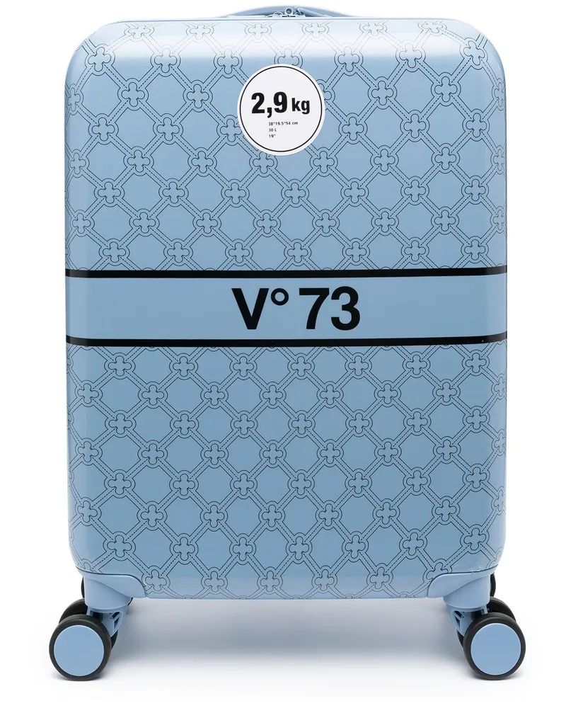 V°73 Koffer mit Logo - Blau Blau