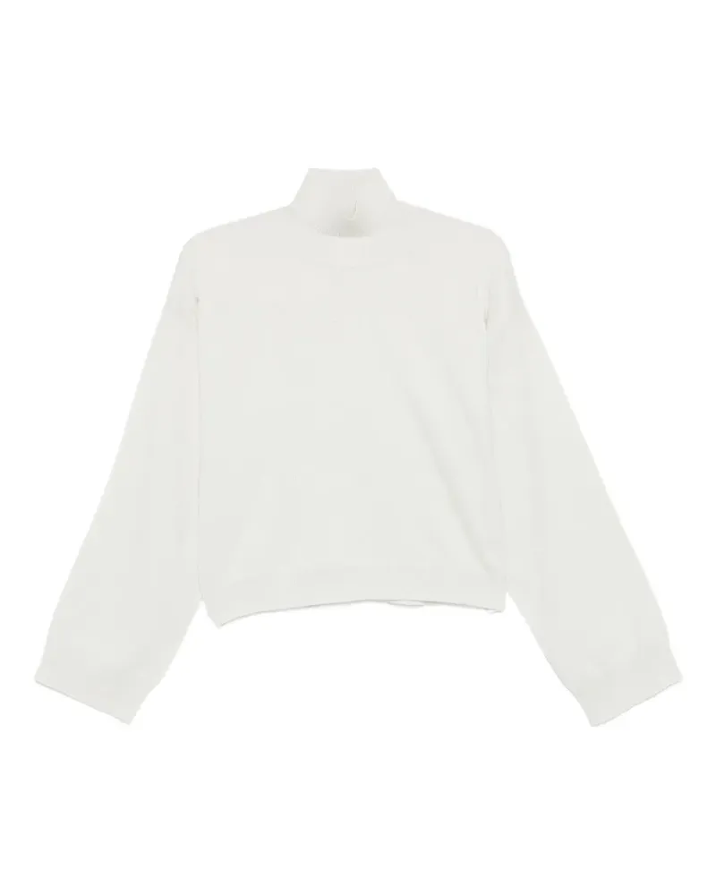 Fabiana Filippi funnel-neck sweater - Weiß Weiß
