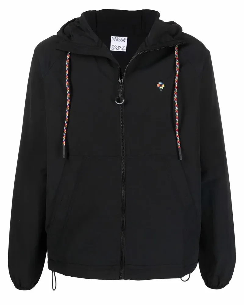 Marcelo Burlon | County of Milan Leichter Windbreaker - Schwarz Schwarz