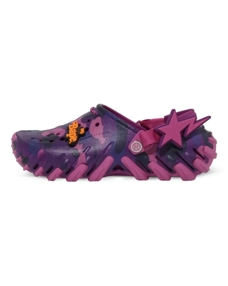 Crocs x A Bathing Ape Echo camouflage-print clogs - Rosa Rosa