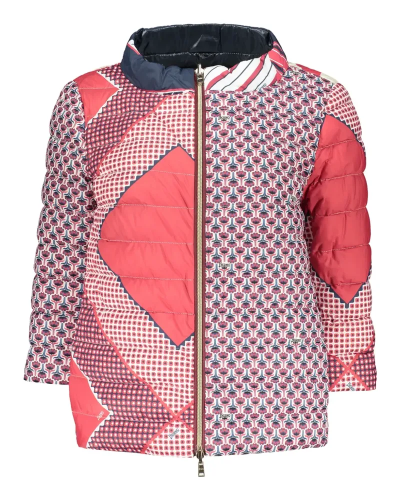 Herno Wendbare Daunenjacke - Blau Blau
