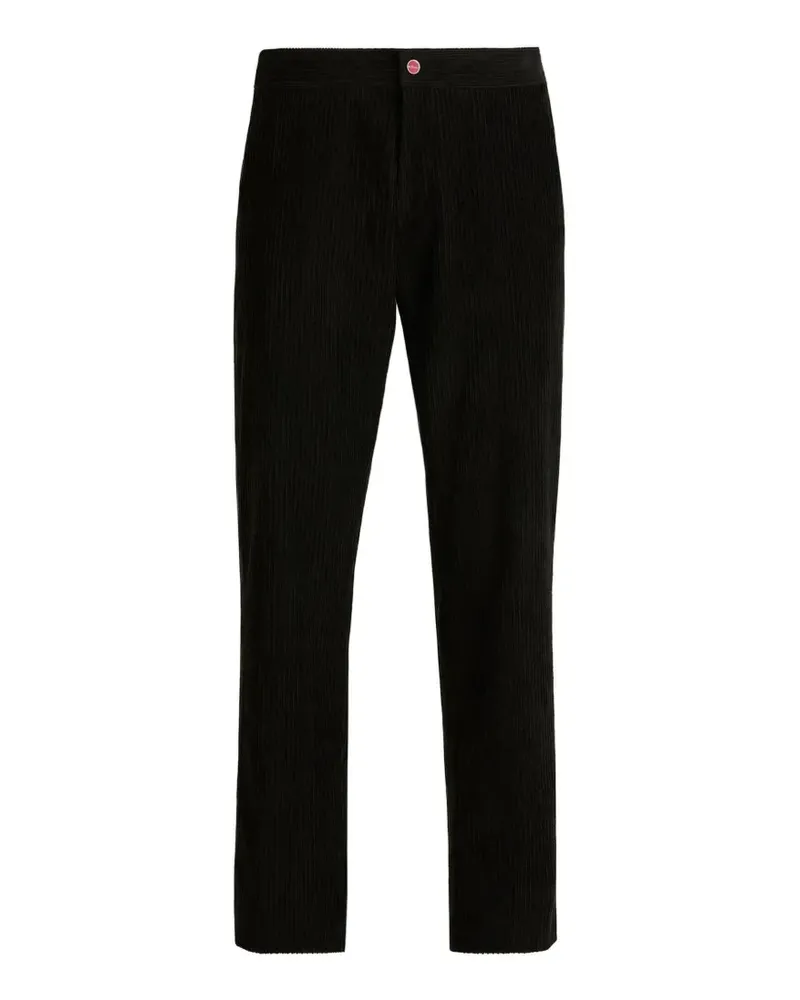 Kiton Hose aus Cord - Schwarz Schwarz