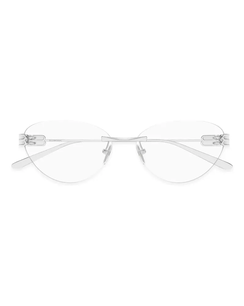 Balenciaga rimless glasses - Silber Silber