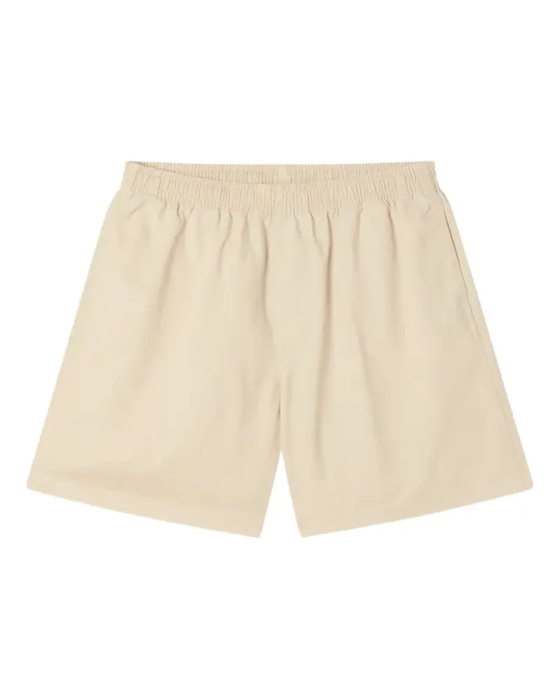 Obey Theo Shorts mit Logo-Patch - Nude Nude