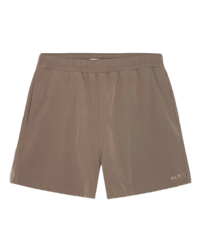 NN 07 elasticated embroidery shorts - Nude Nude